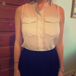 JCrew blouse off white size 0